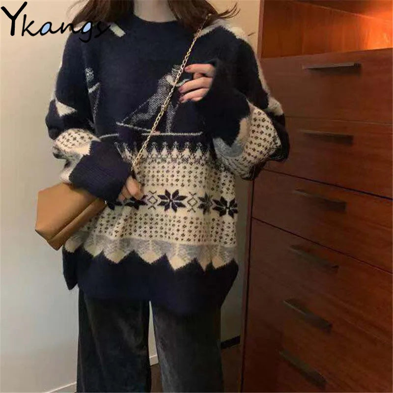 Olivia® | Warm Christmas sweater for women