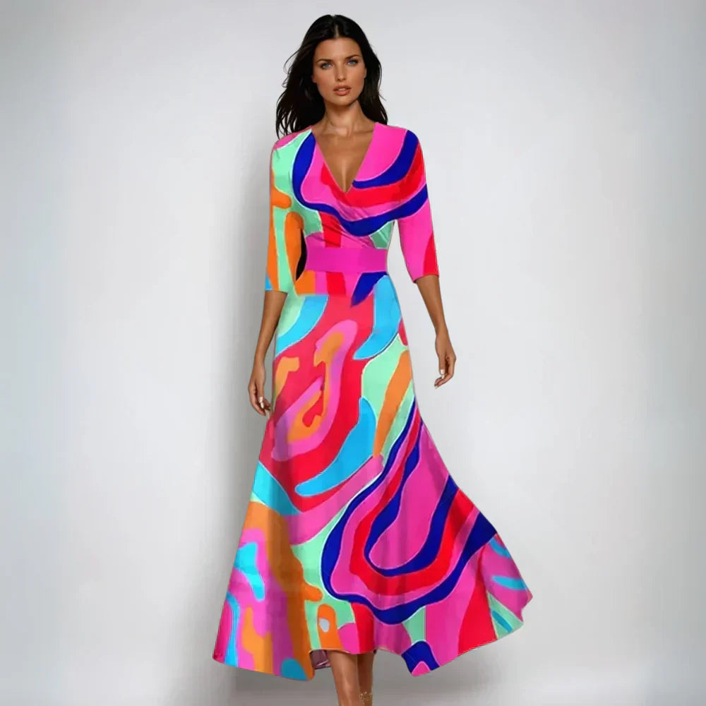 LM | Elegant and casual summer dress