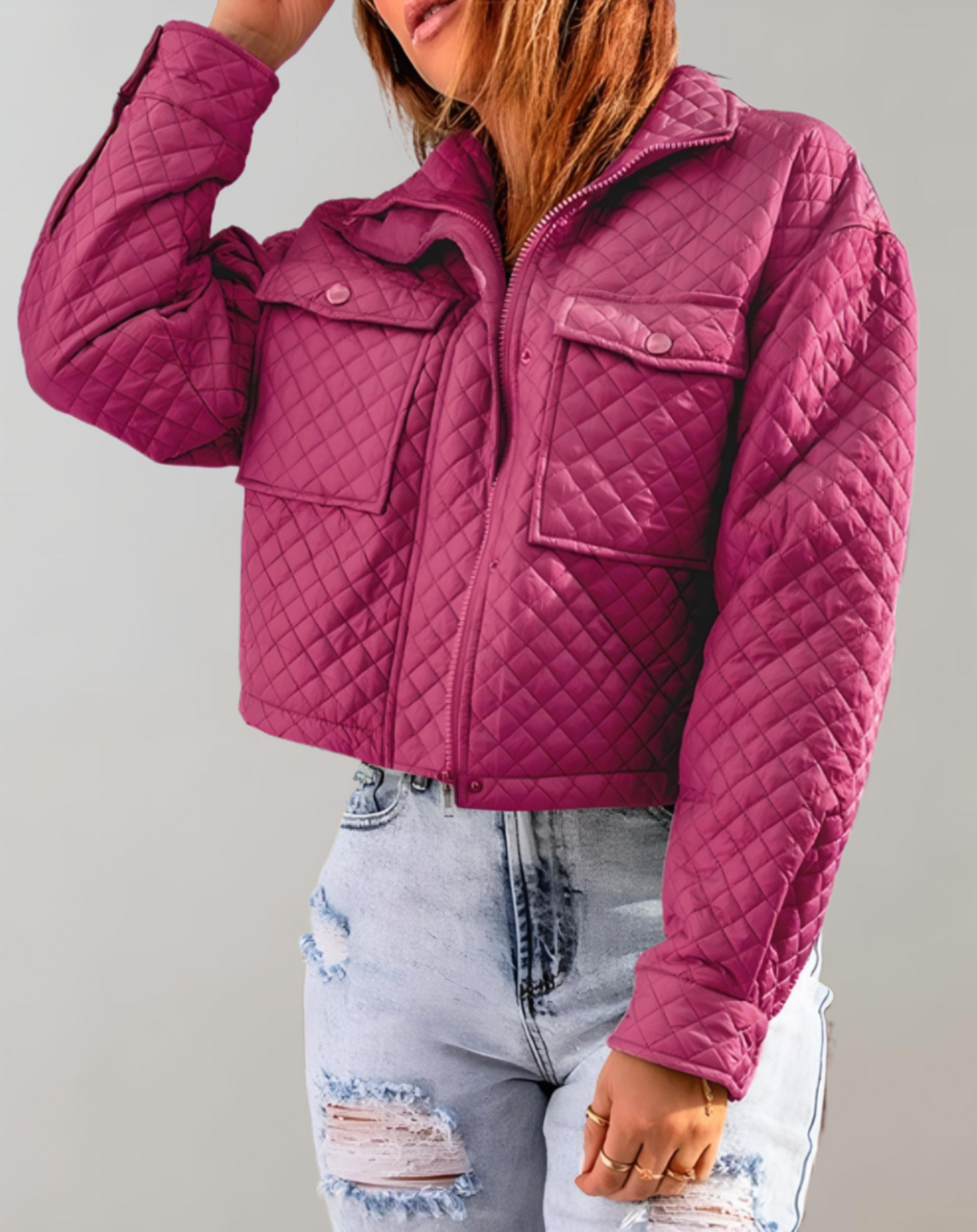 LM | casual lightweight jacket with buttons