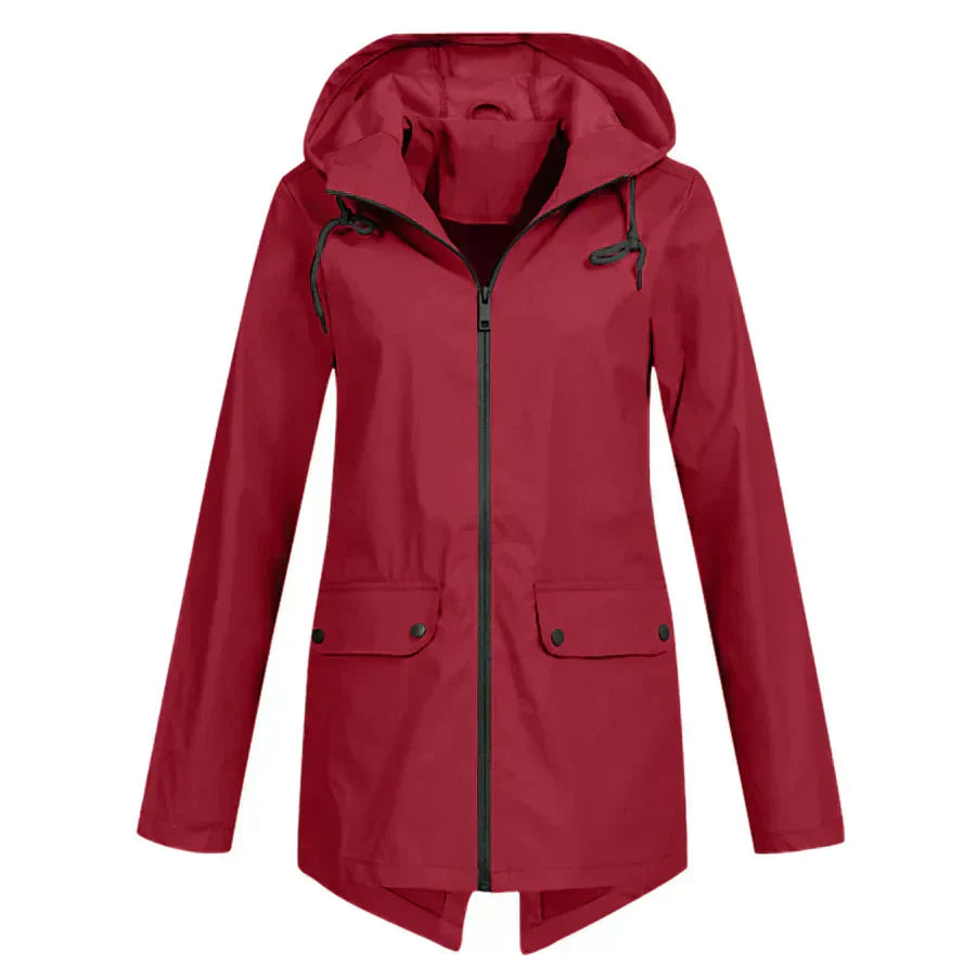 LM | Waterproof jacket with zipper for women