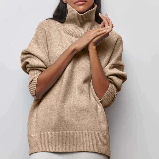 LM | Oversized turtleneck sweater