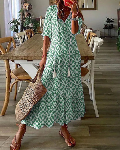 LM | Elegant summer maxi dress