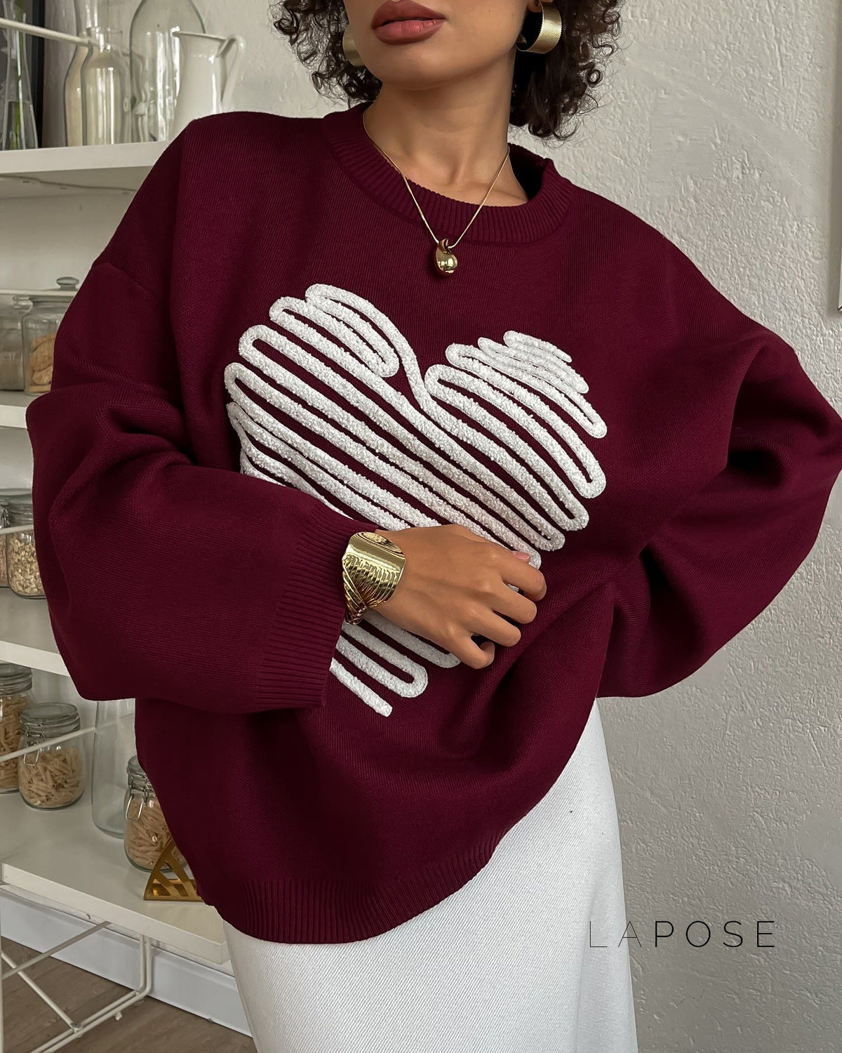 Beautifully Finished Sweater in a Timeless Design