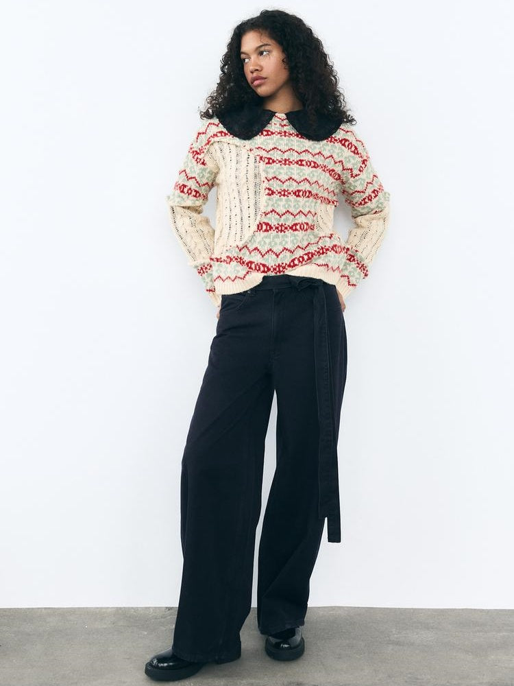 Gracefully Designed Sweater