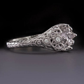 Silver Glass Ring