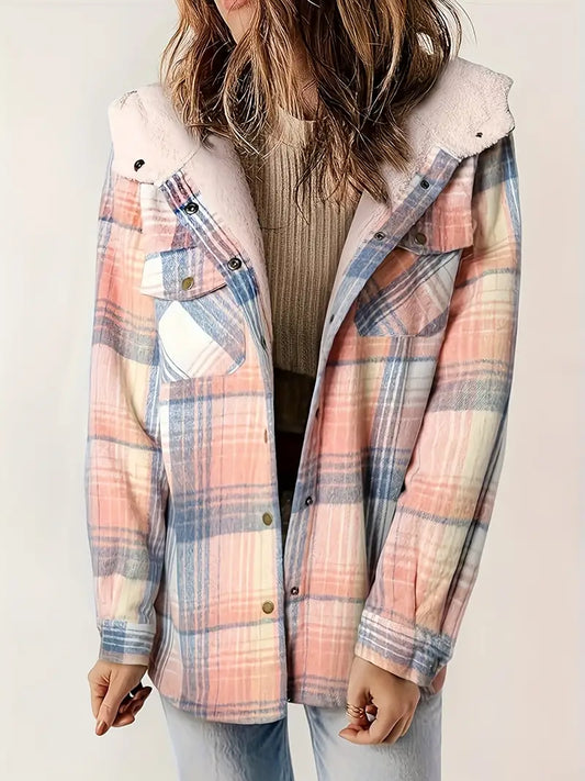 LM | Warm jacket with hood and zipper