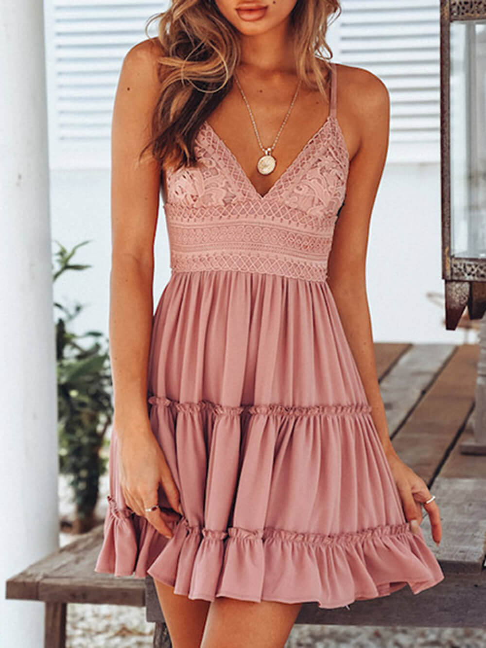 Dull pink