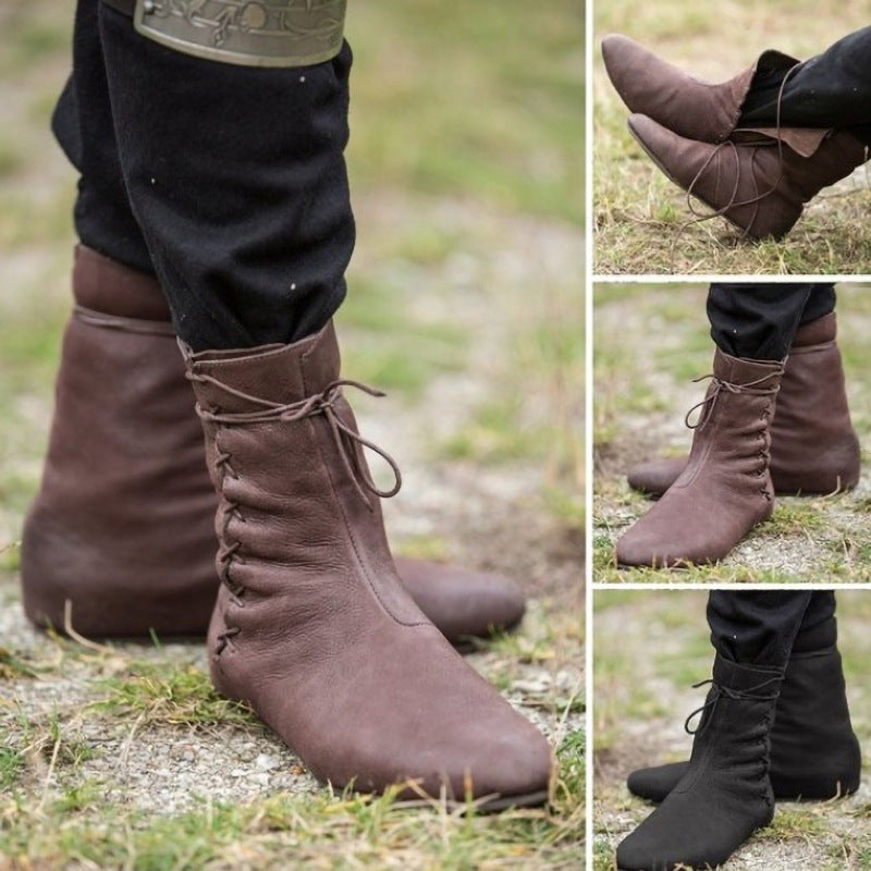 Vintage Inspired Orthopedic Boots