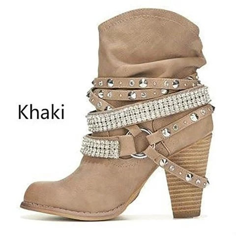 Vintage Inspired Orthopedic Boots