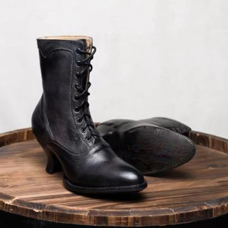Vintage Inspired Orthopedic Boots