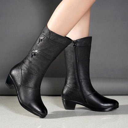 Classic Orthopedic Boots with Timeless Style