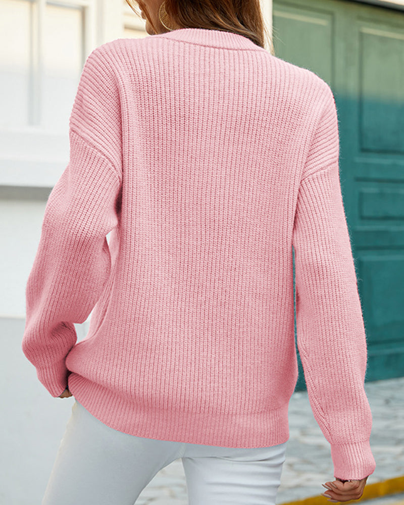 Gracefully Designed Pullover