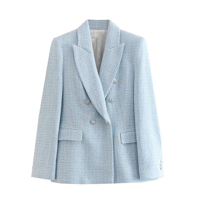 LM | Double-breasted blazer for women