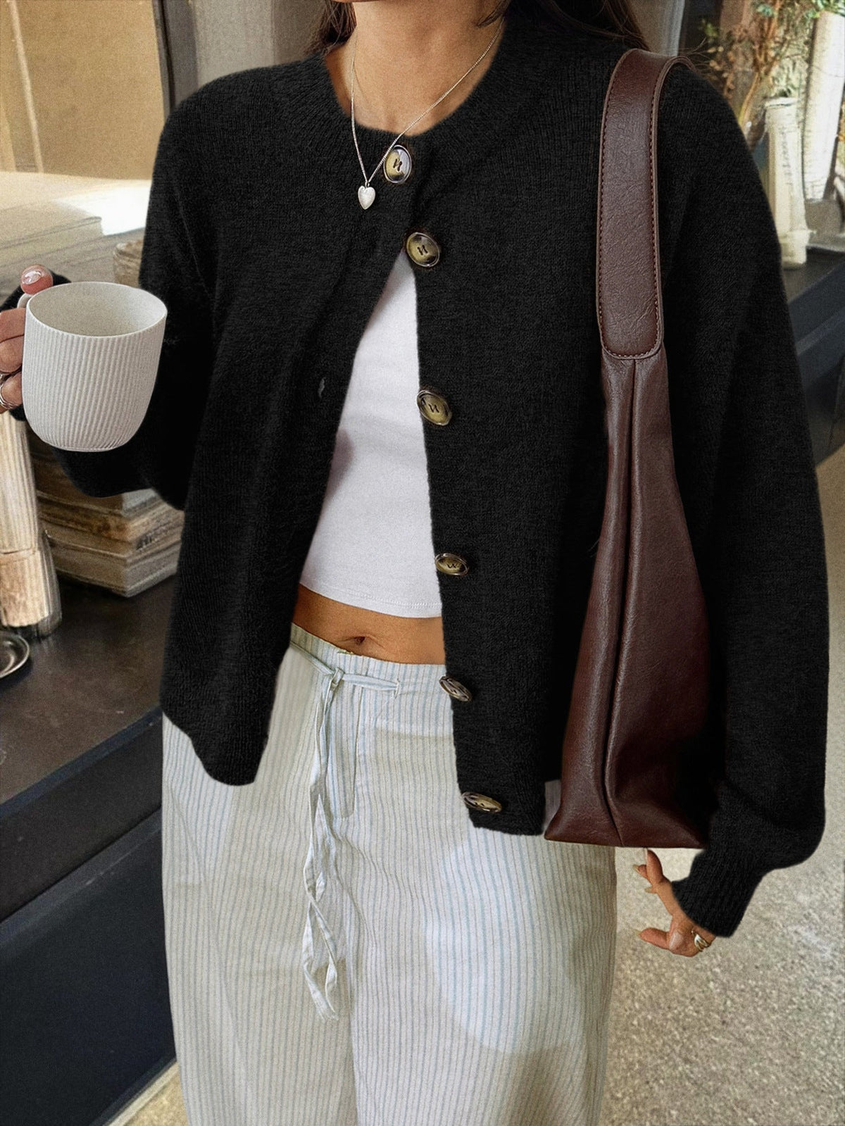 Polished Cardigan with an Effortless Classic Look