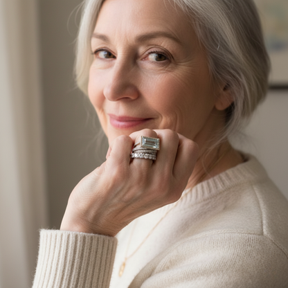 Delicate Artisan Silver Set