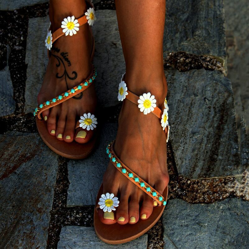 Vintage Inspired Orthopedic Sandals