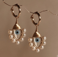 Nazar Pearl Earrings
