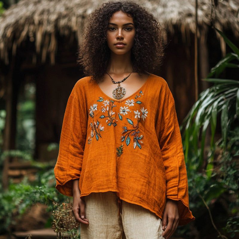 Timeless Vintage Style Blouse