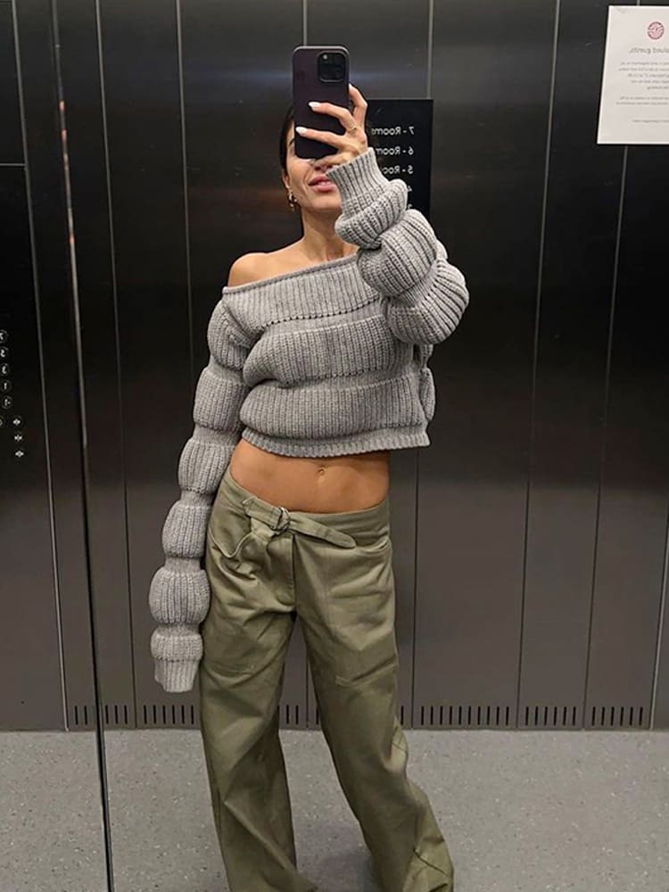 Gracefully Designed Sweater