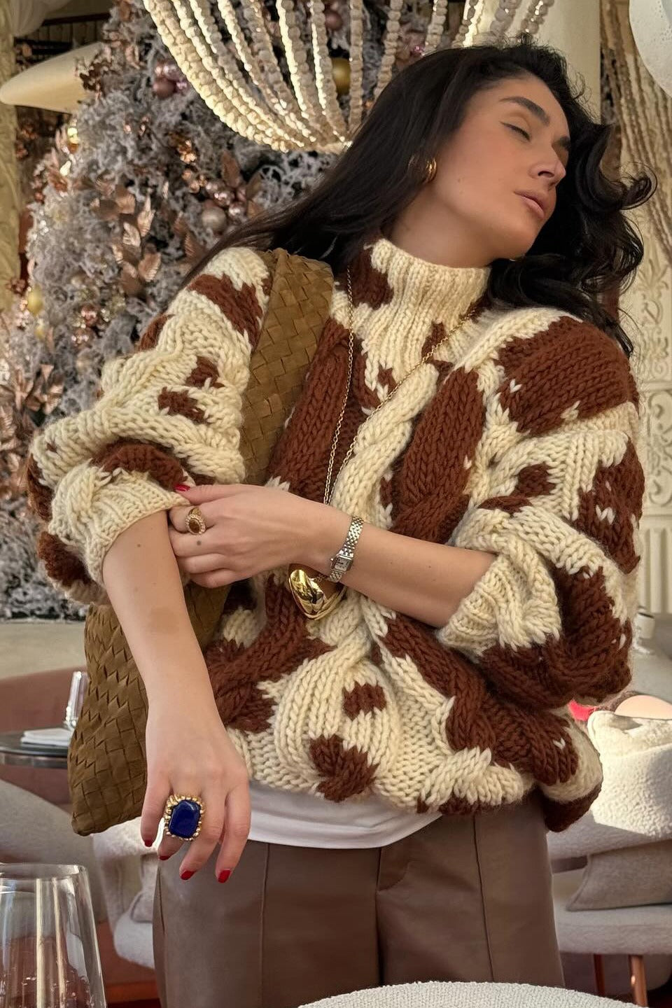 Gracefully Designed Sweater