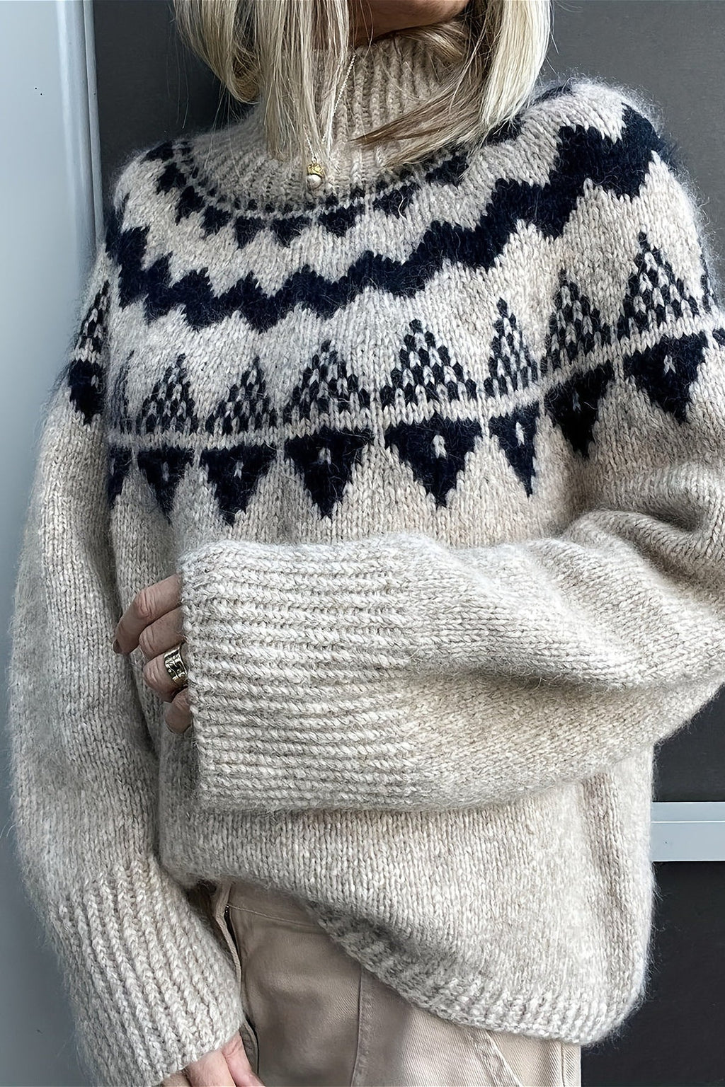 Elegantly Designed Sweater