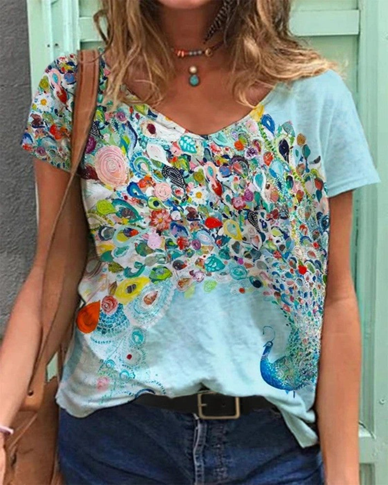 LM | Casual and fashionable winter T-shirt