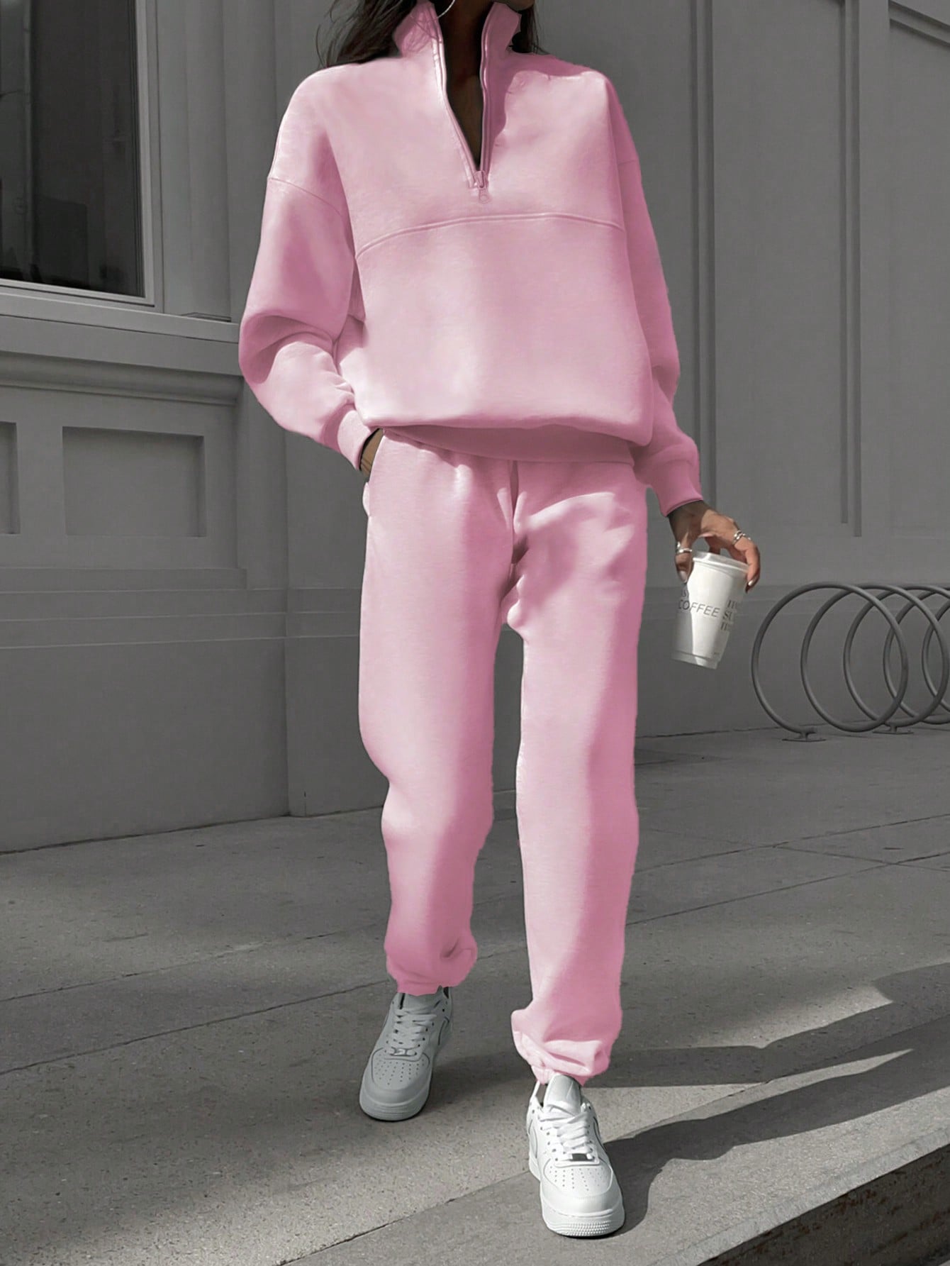 LM | Simple and stylish winter set