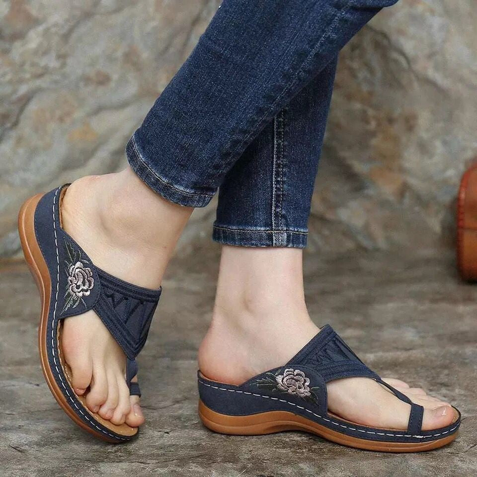 Vintage Inspired Orthopedic Sandals