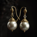 Big Drop Pearl Earrings