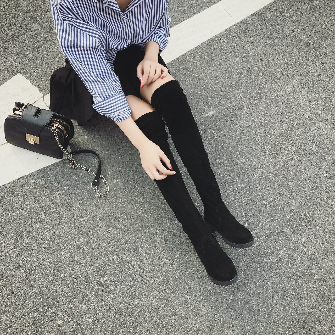 Chic Orthopedic Boots with Unique Design
