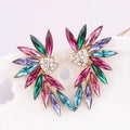 Heart Wings Earrings With Zirconias