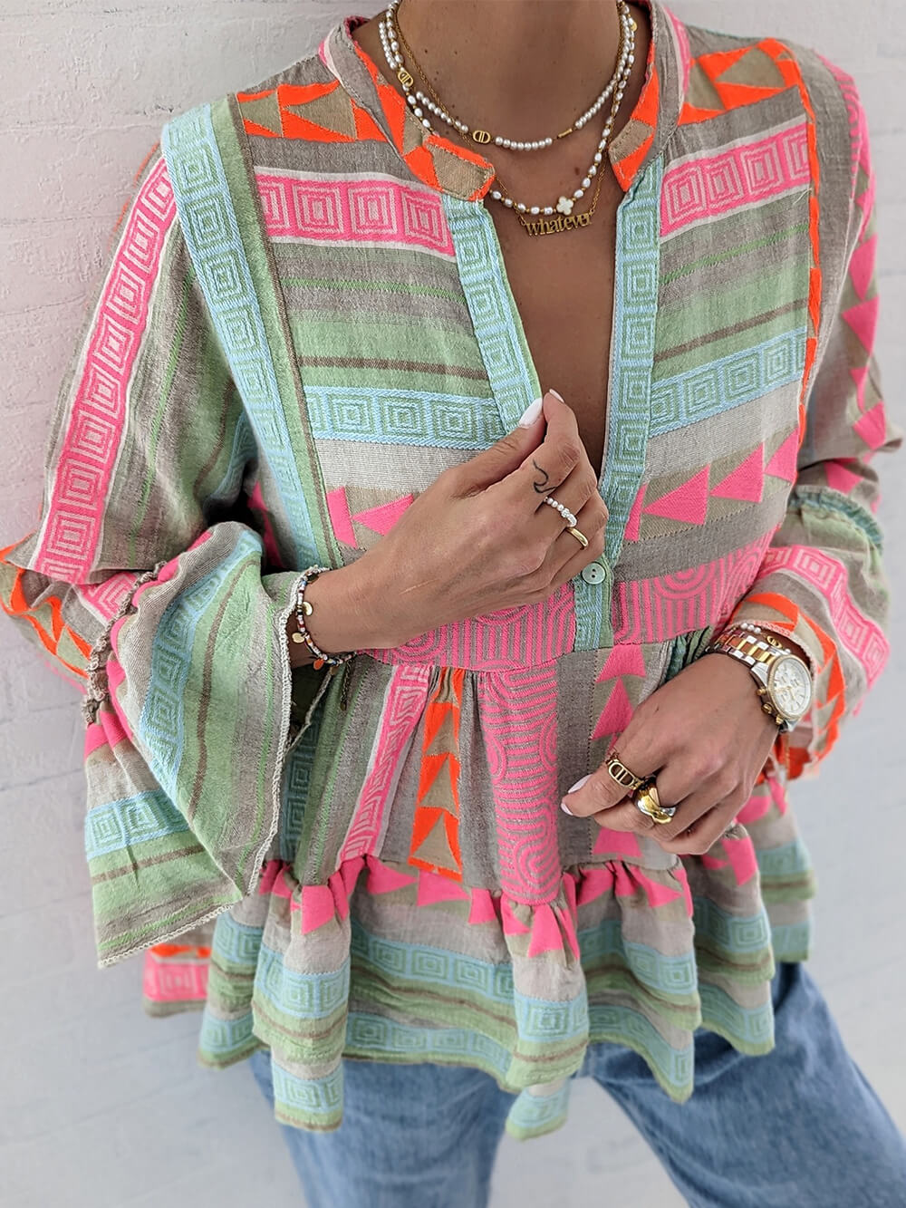 Timeless Vintage Style Top