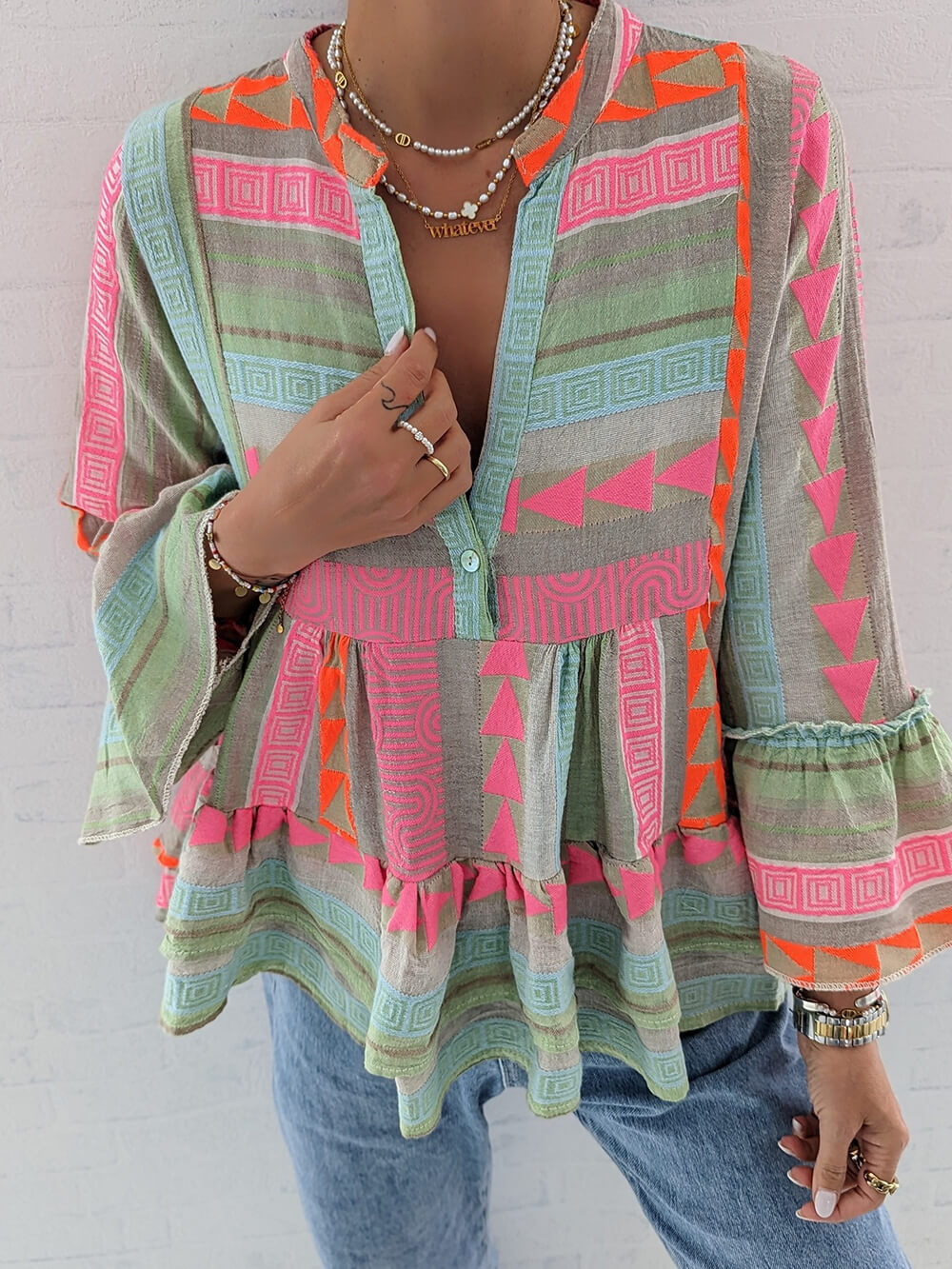 Timeless Vintage Style Top