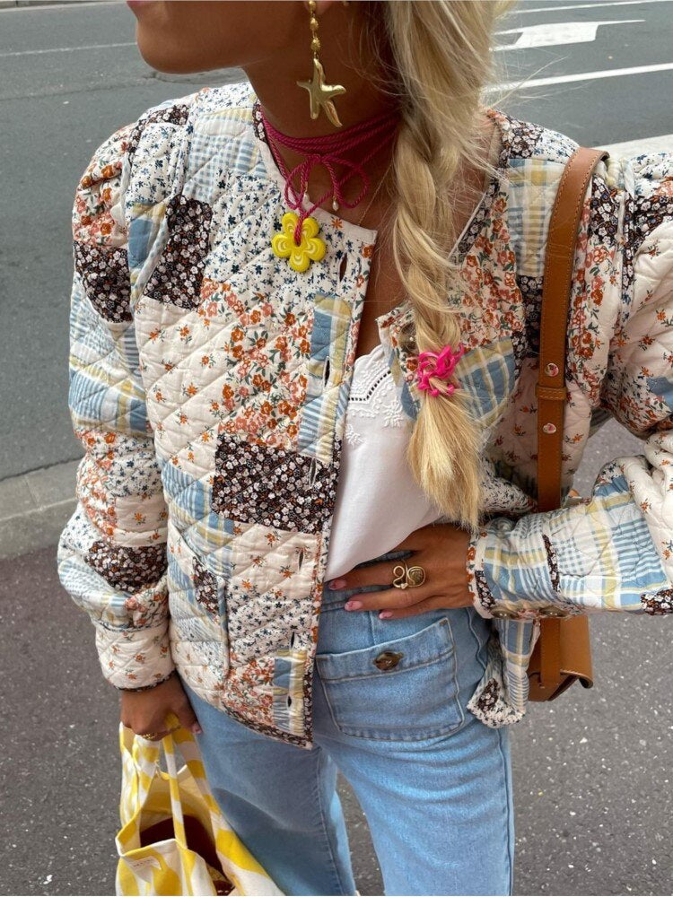 LM | Trendy quilted jacket for women