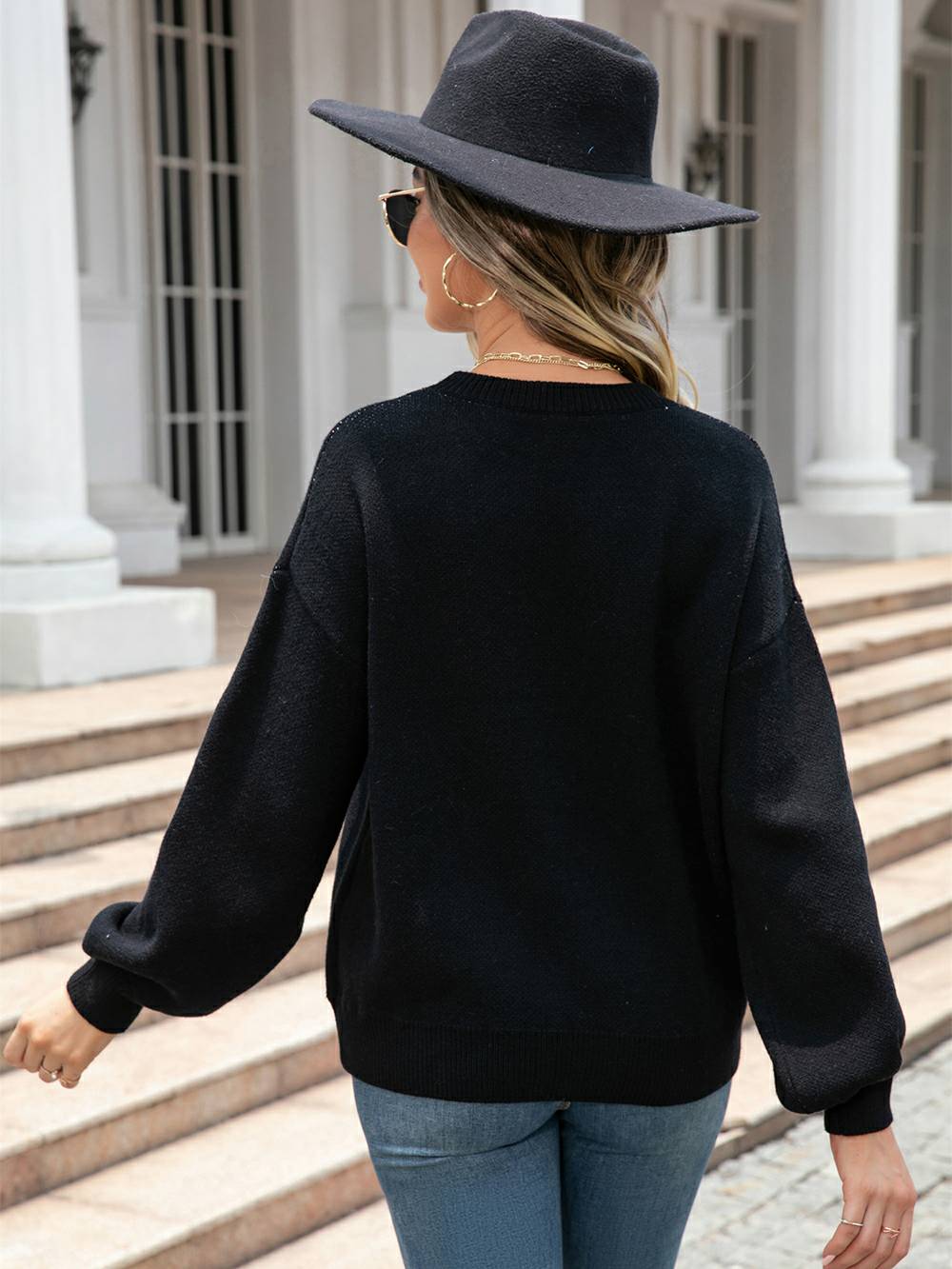 Gracefully Designed Sweater