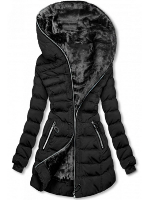 LM | Warm and fashionable hooded jacket