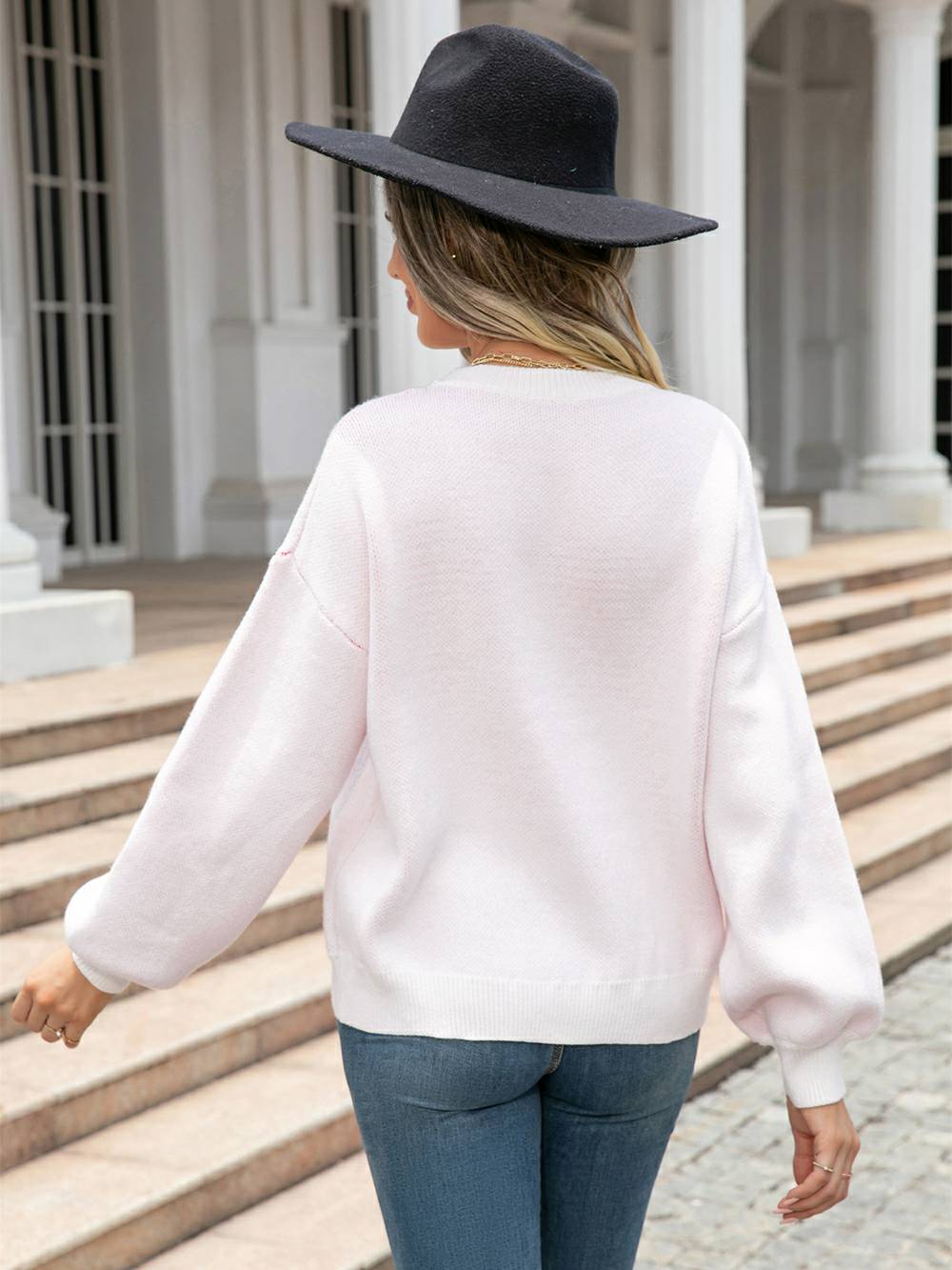 Gracefully Designed Sweater