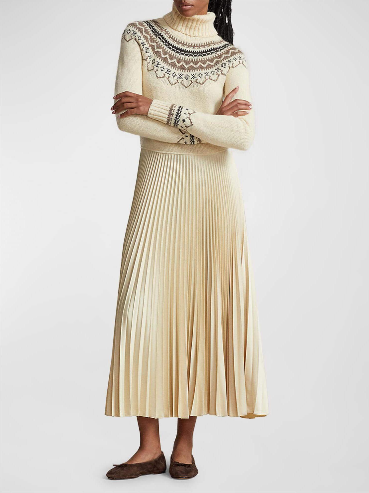 Cream Multi Pattern