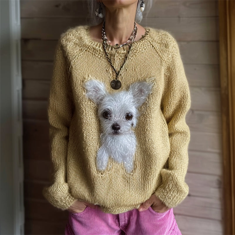 Timeless Vintage Style Jumper