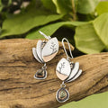 Nature Earrings in Silver