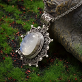 Moonstone Rounded Necklace