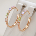 Colorful Hoop Earrings