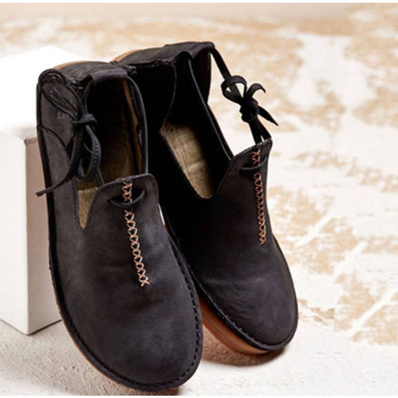 LM | Casual vintage loafers with laces