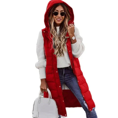 LM | Quilted vest with hood Bodywarmer