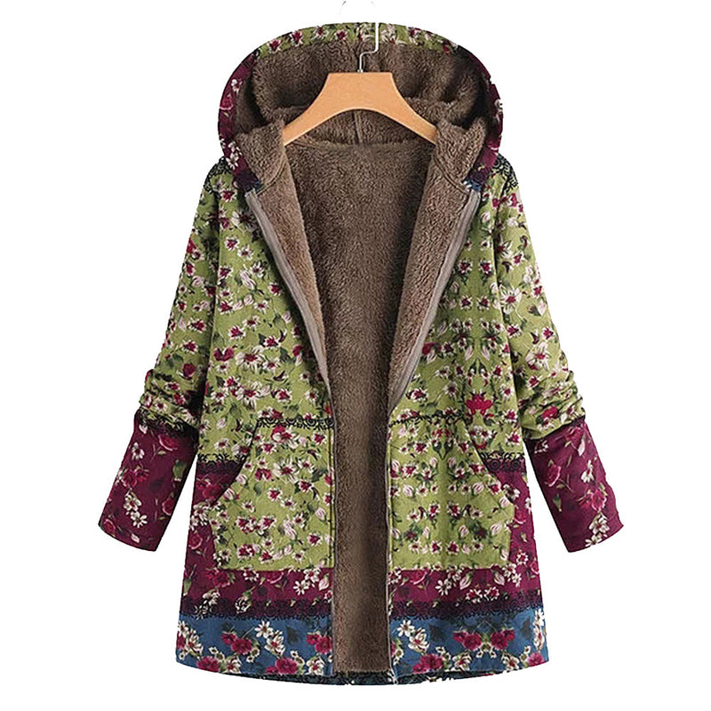 LM | Winter garden floral jacket