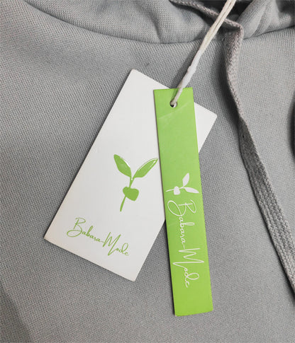 LM | Comfortable long-sleeved patchwork sweatshirt