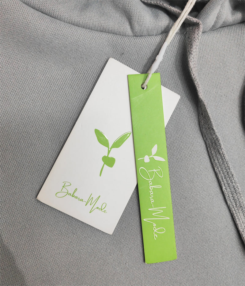 LM | Comfortable long-sleeved patchwork sweatshirt