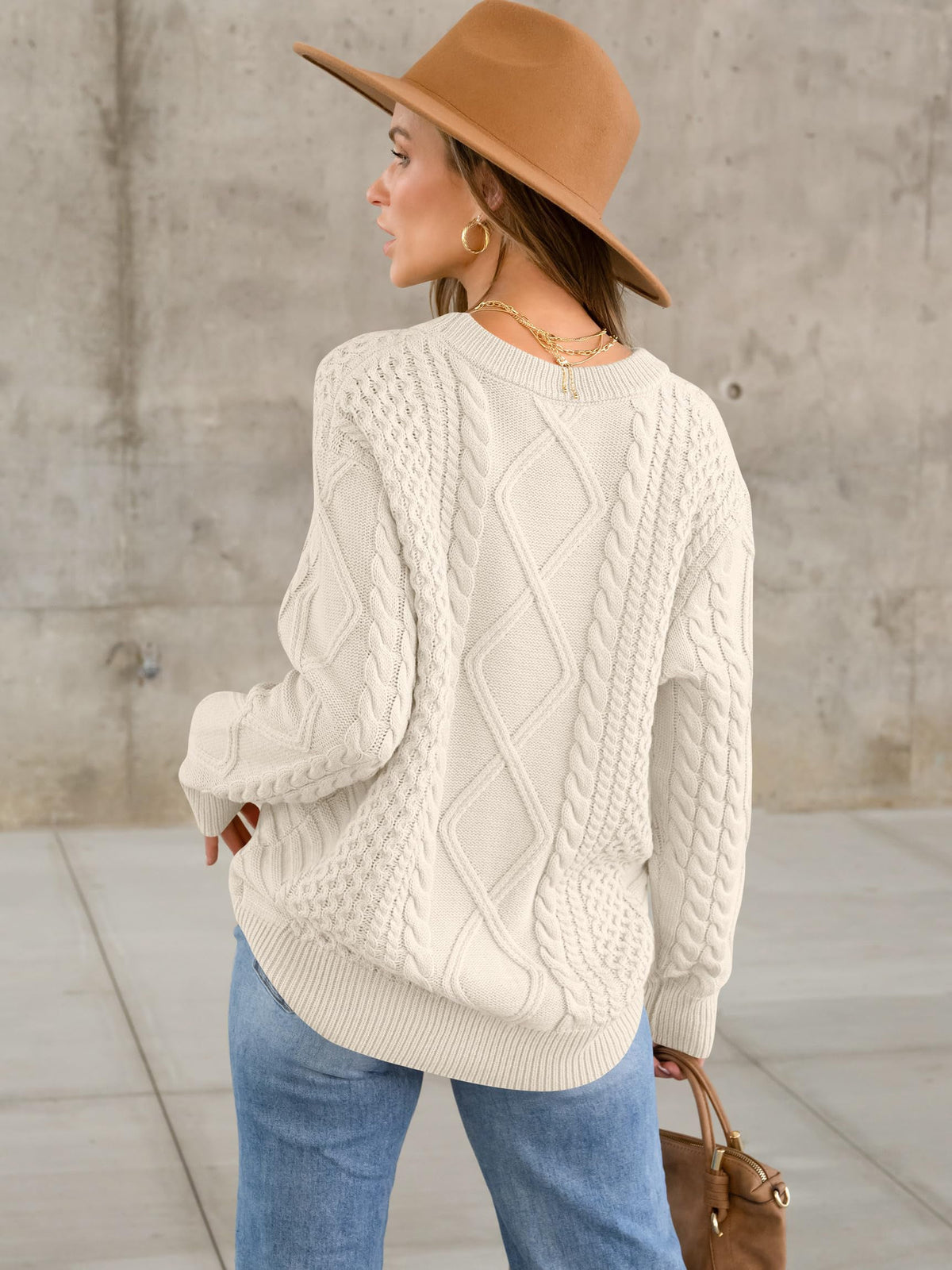 Gracefully Designed Sweater