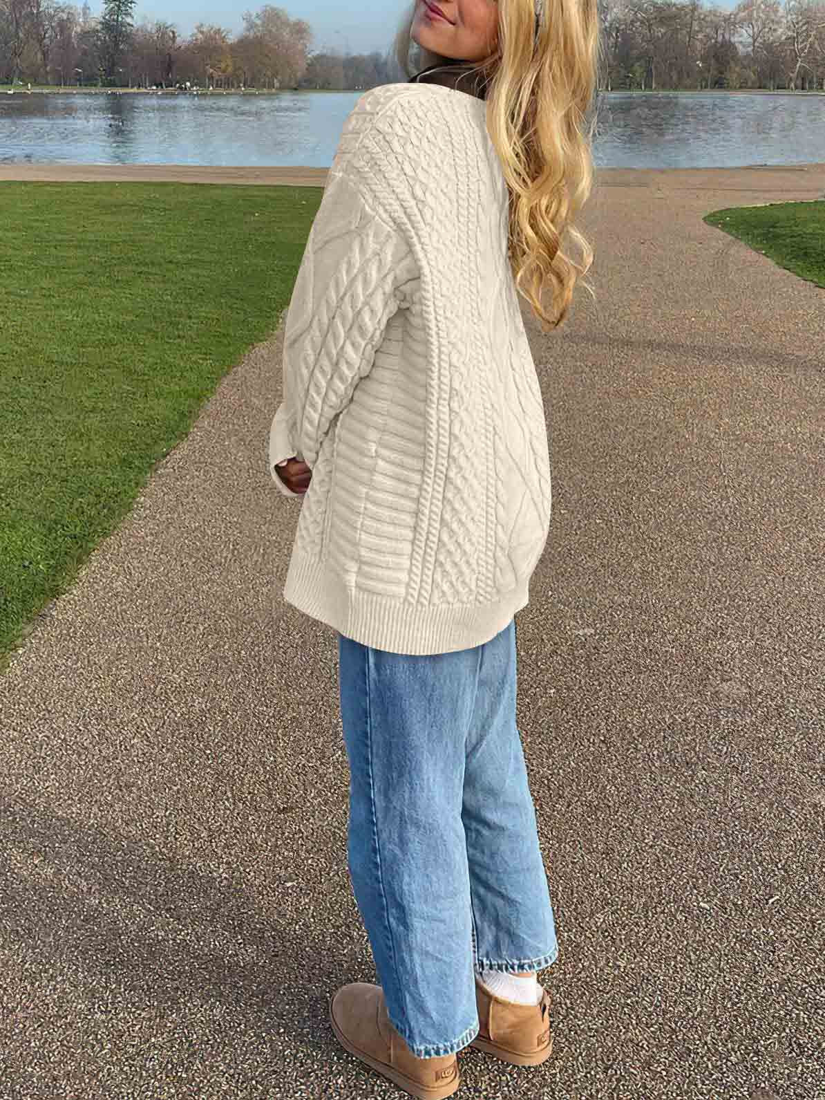 Gracefully Designed Sweater
