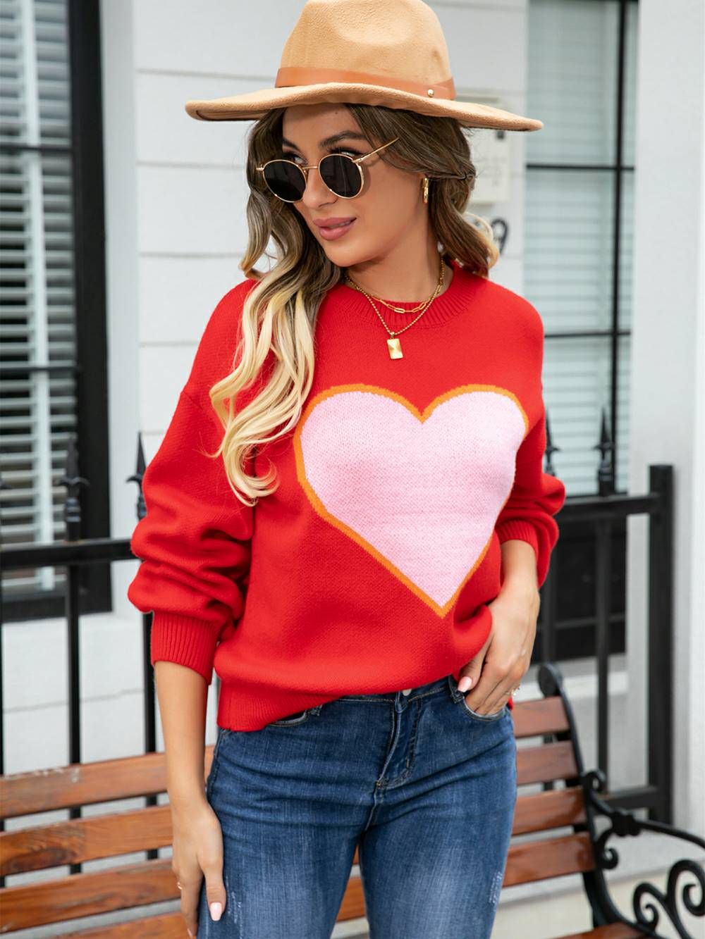 Gracefully Designed Sweater
